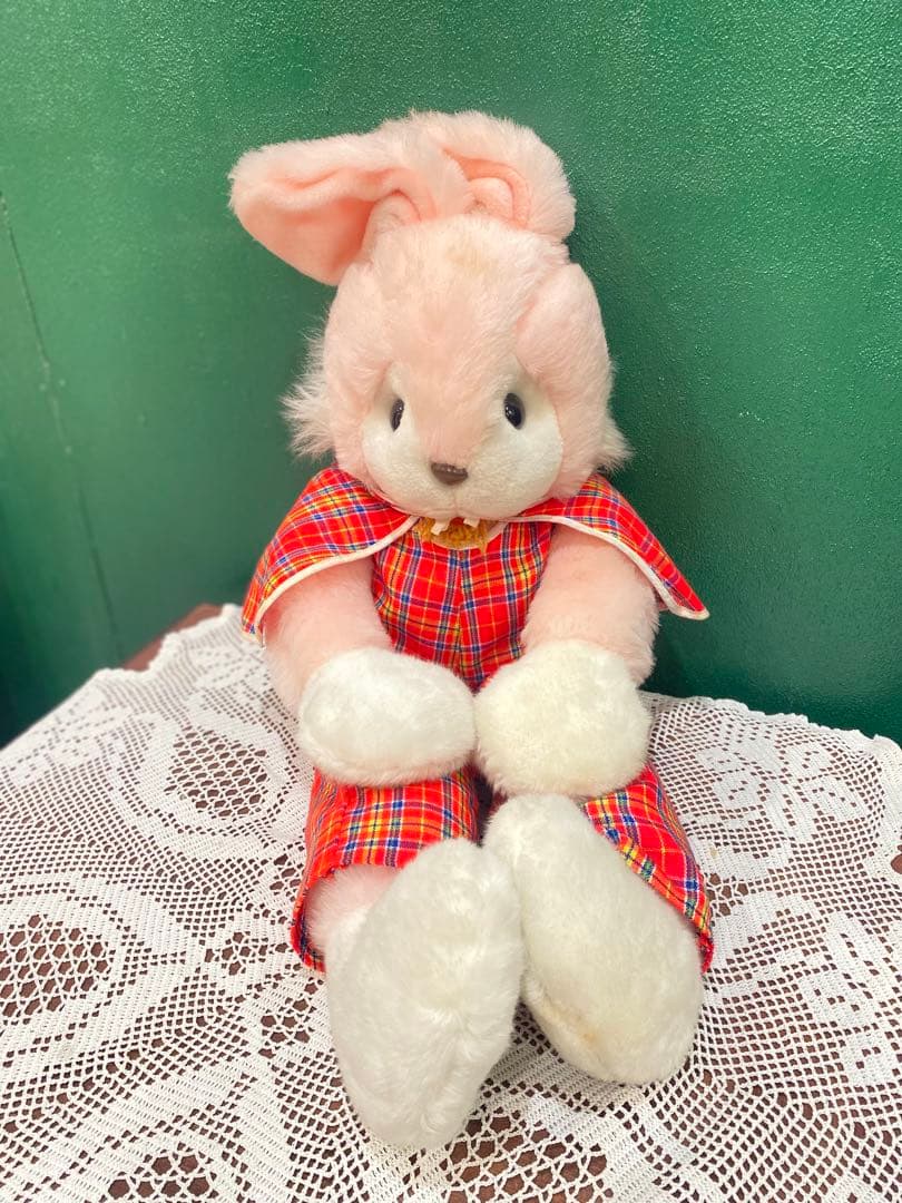 希少 レア 創美社 うさぎ ぬいぐるみ 昭和レトロ 当時物インテリア ビンテージ