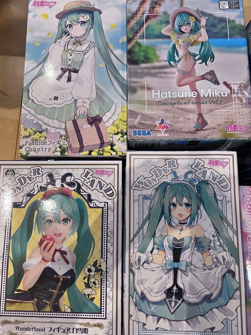 初音ミク　フィギュア　8点セット