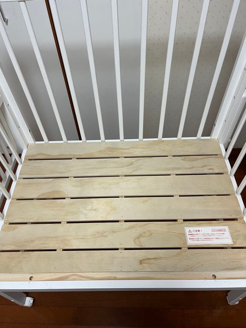 【だいきち】そいねーるミニ ホワイト ベビーベッド 大和屋 直接引取