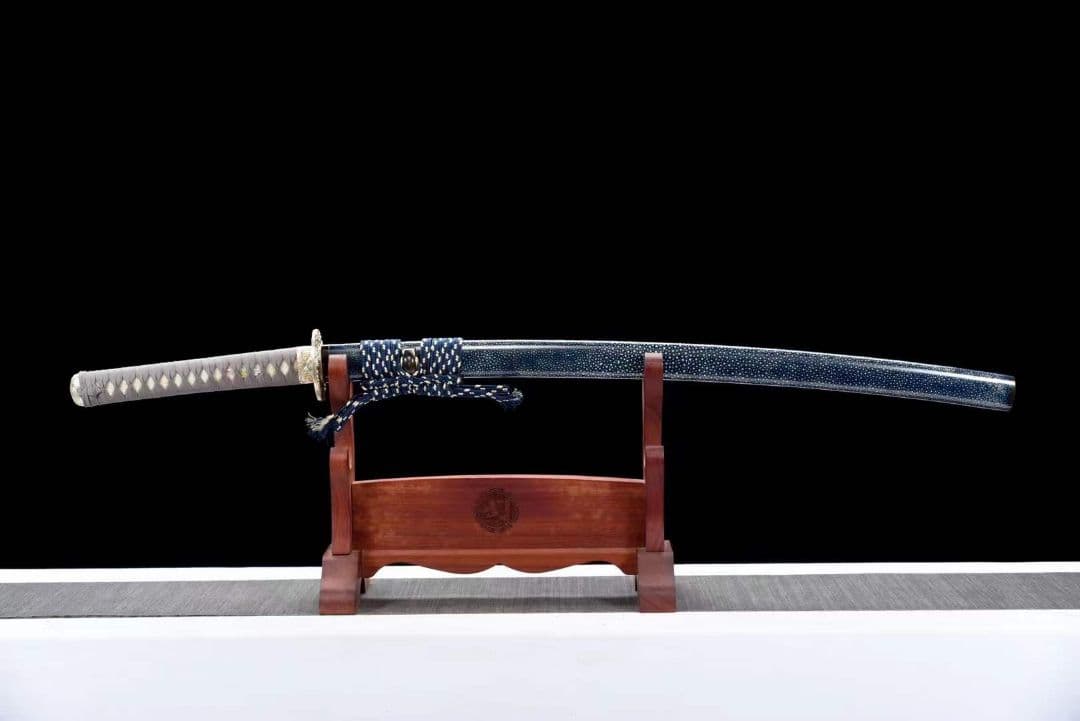 T 10焼刃日本上研武士刀【流雲】 武具　刀装具　日本刀　模造刀 居合刀