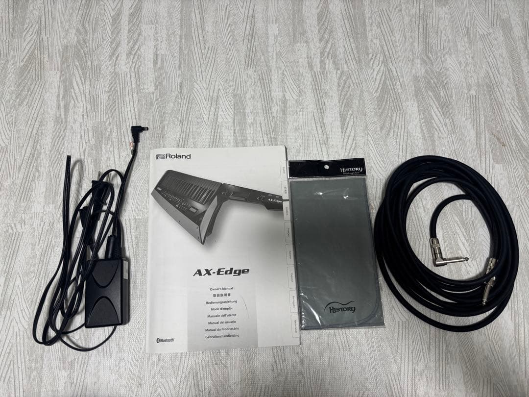 Roland AX-Edge-B (ブラック) 49鍵盤 ショルダーキーボード