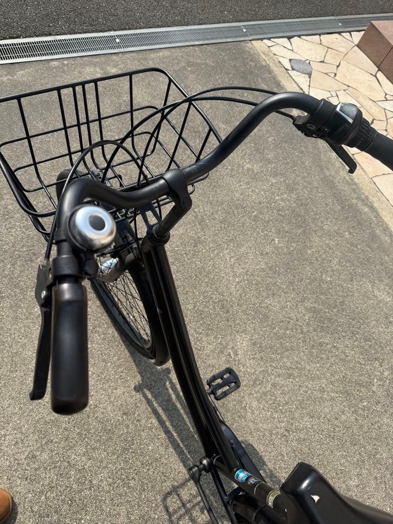 26インチ　子供乗せ　自転車