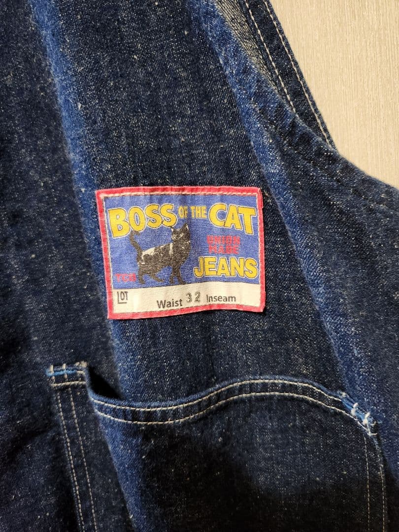 BOSS OF THE CAT オーバーオール ウエスト32