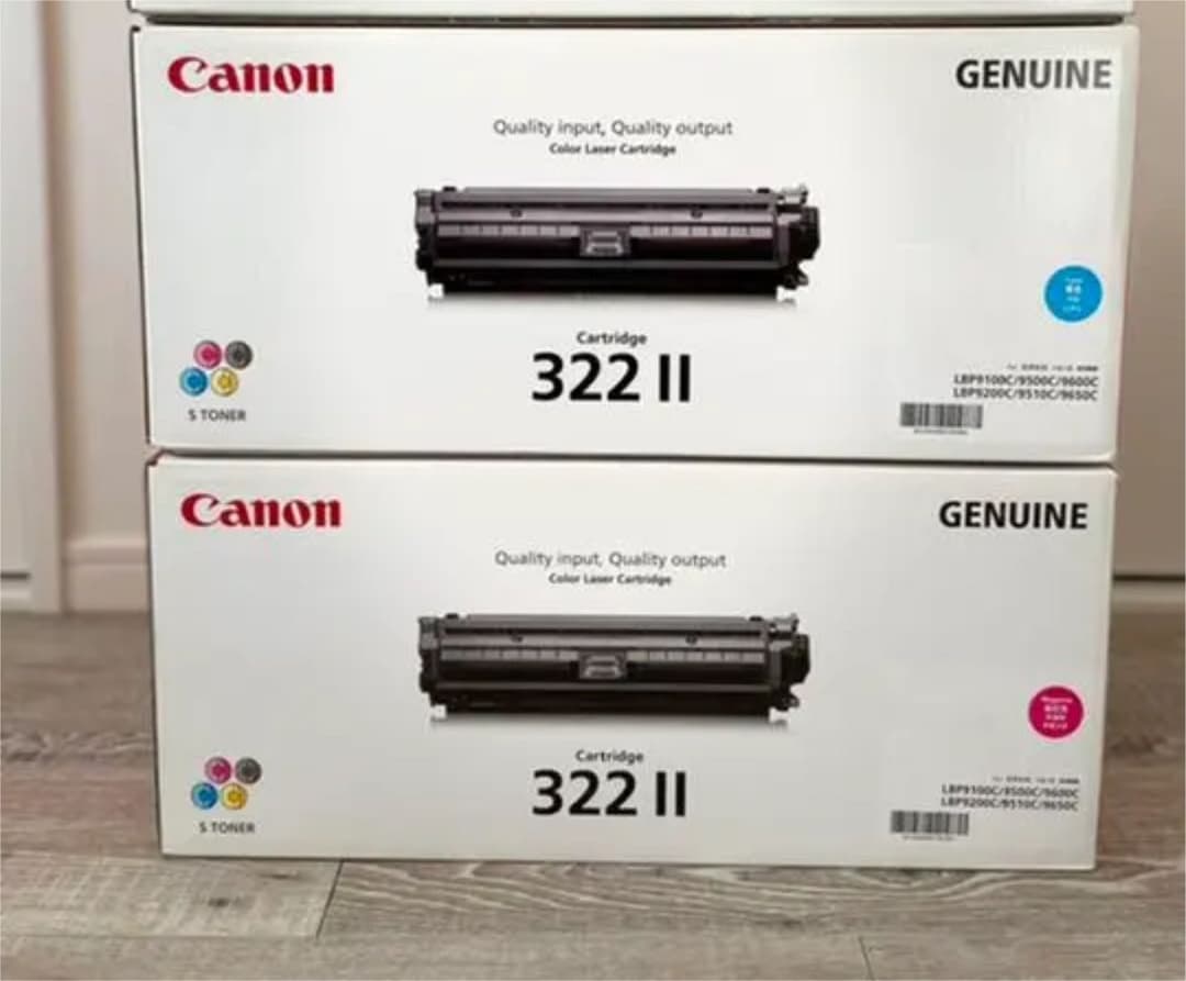 Canon CRG-322II シアン マゼンタ 2本セット