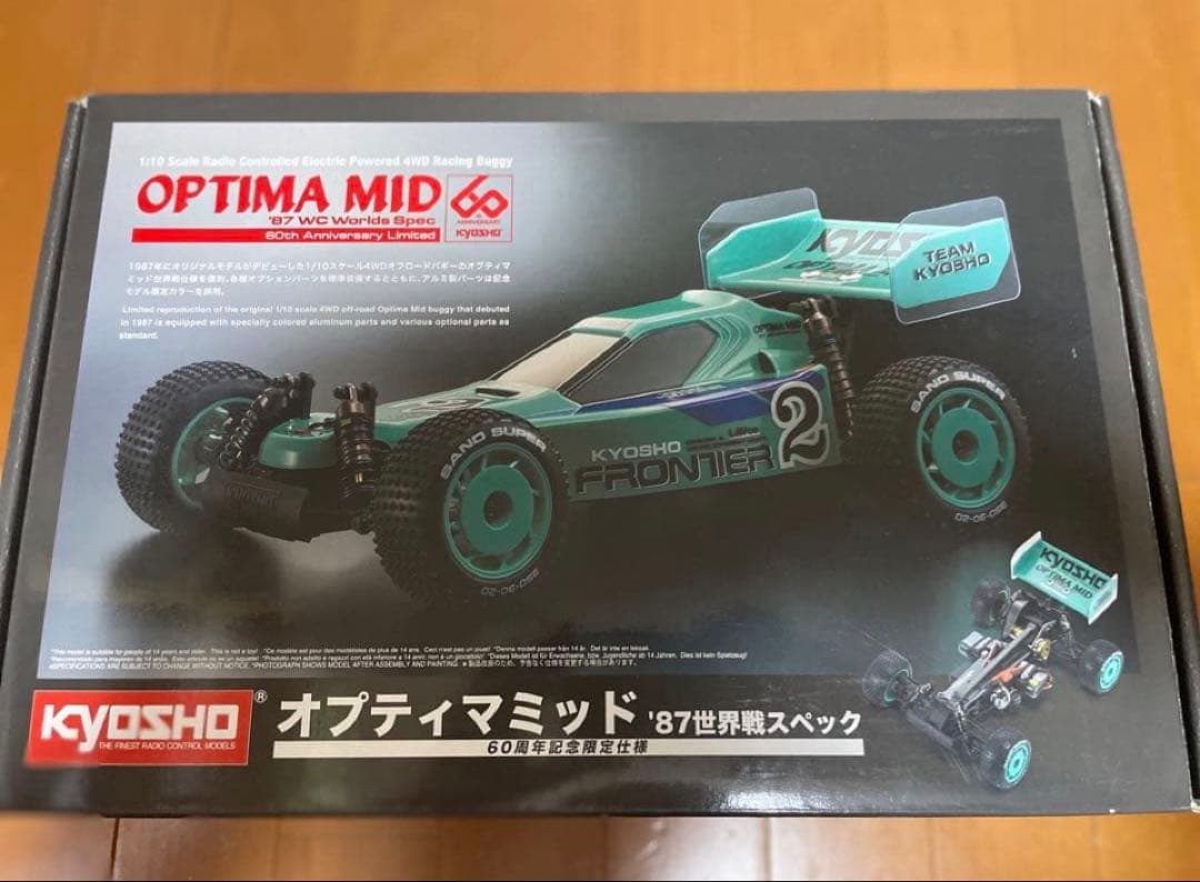 アハ【新品未開封】京商 オプティマミッド 87 世界戦スペック 60周年
