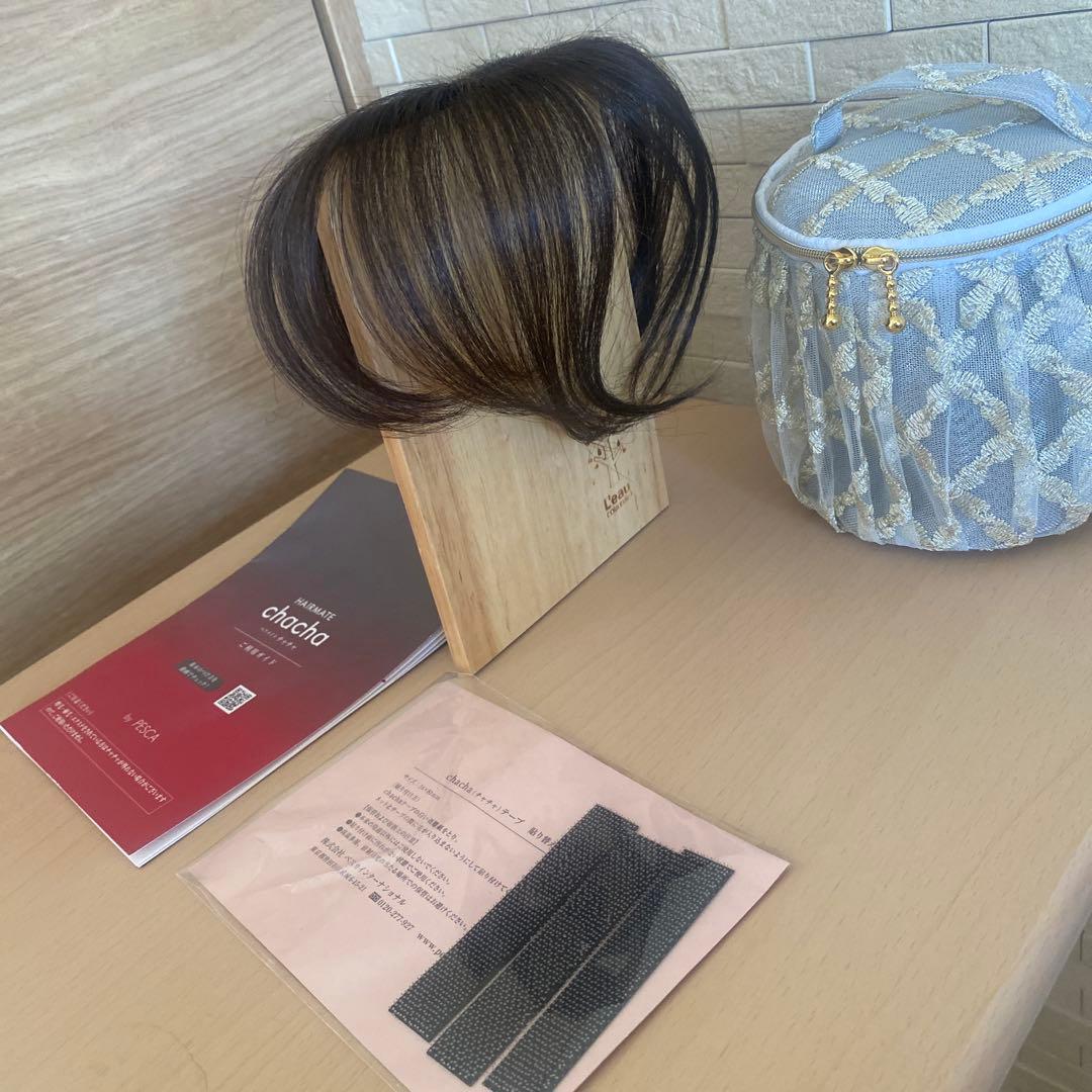 ペスカヘアメイトチャチャ ダークブラウン （ショート）セット