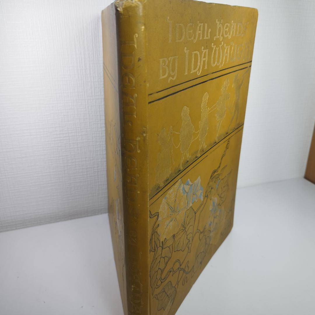 1890年 ヴィクトリアン絵本 洋書 ジャンクジャーナル アンティー f818