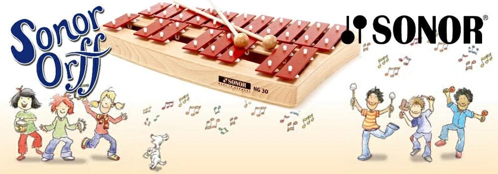 SONOR（ゾノア） NG30 シロフォン 赤