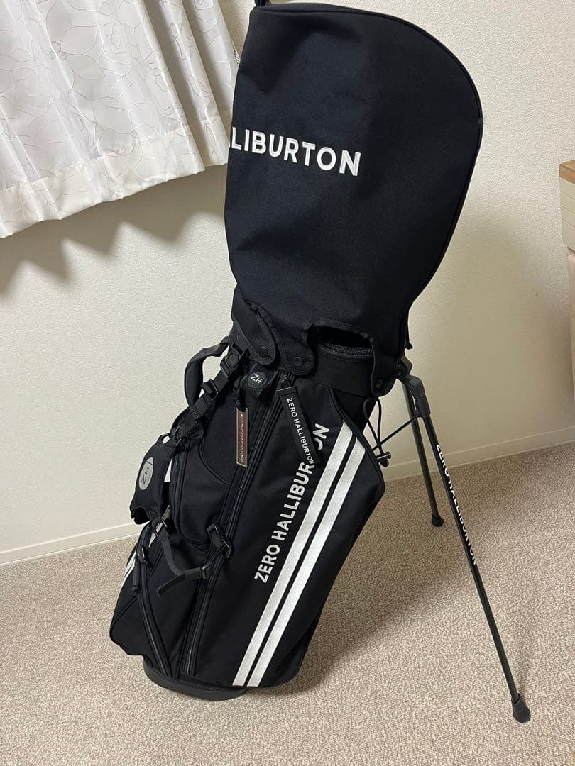 ZERO HALLIBURTON メルセデスコラボキャディバッグ ブラック