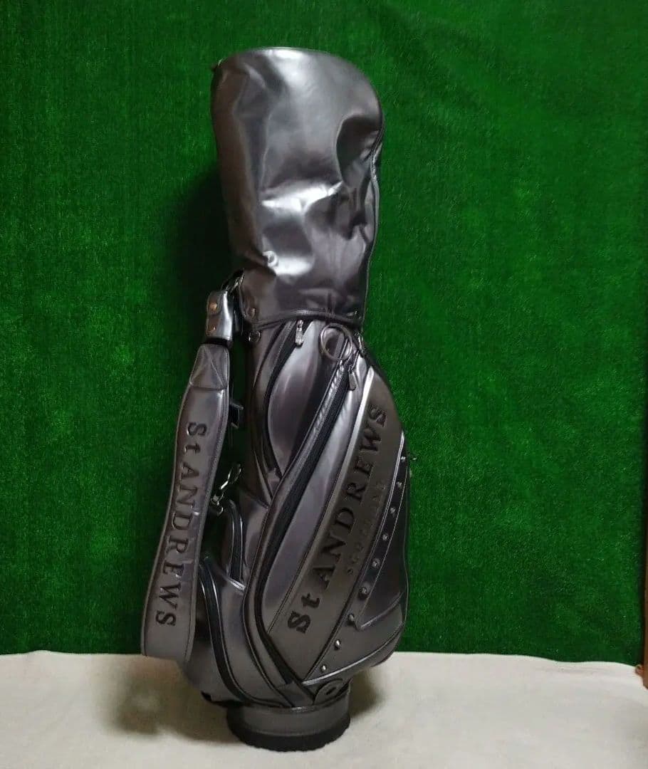 St. Andrews 防水キャディバッグ グレー