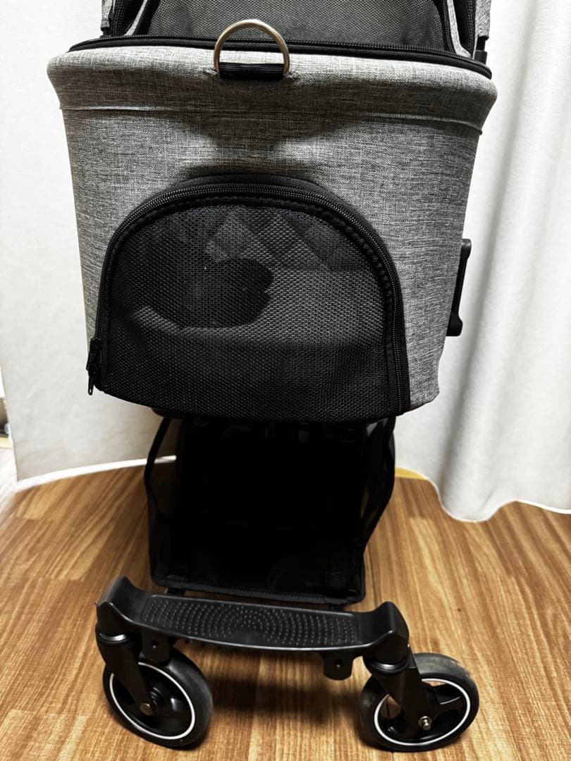 AIRBUGGY FITT WIZ ペット　ドッグカート グレー　千葉引取可能