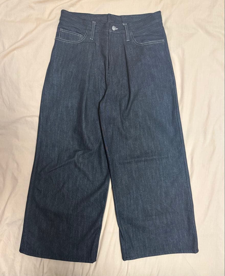 パンツ BELVET Classic Rigid Tuck pants