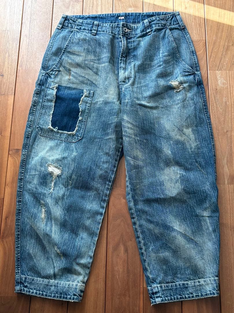 パンツ Porter Classic STEINBECK DENIM PANTS XL