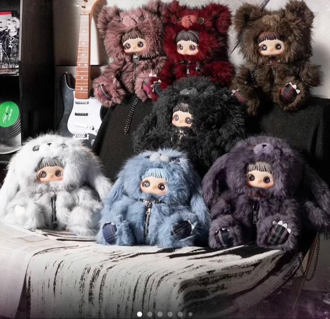 MayMei 反逆ぬいぐるみシリーズ 400％ 白うさぎ (放空)リュック