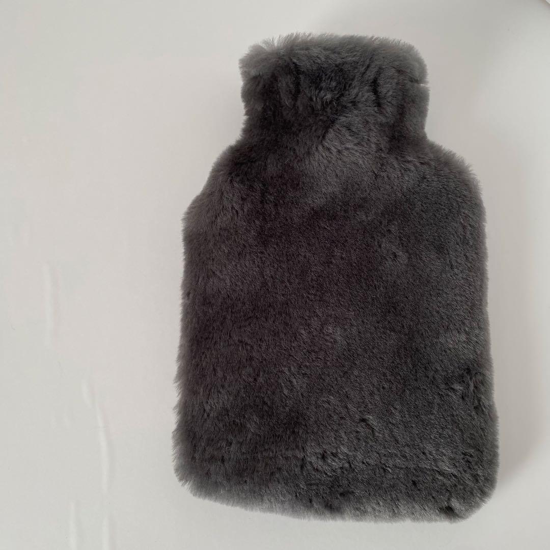 HOT WATER BOTTLE sheepskin moccasin湯たんぽ