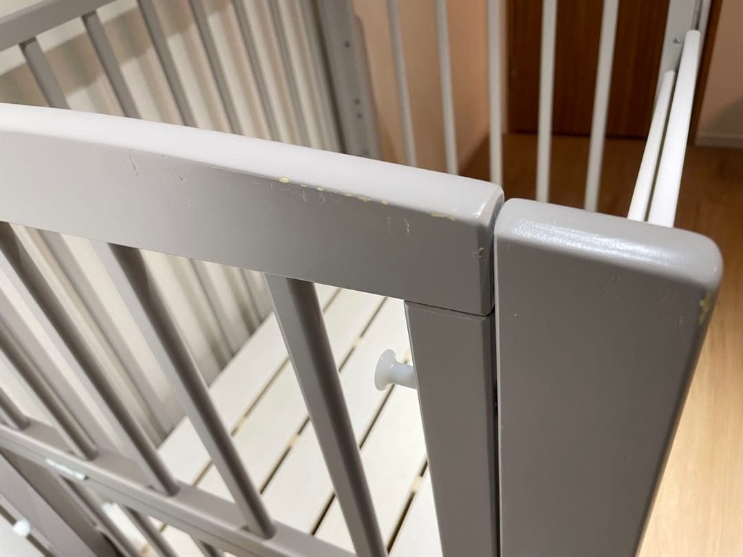 【2024年8月購入】yamatoyaミニベビーベッドノモック　マットレス付き