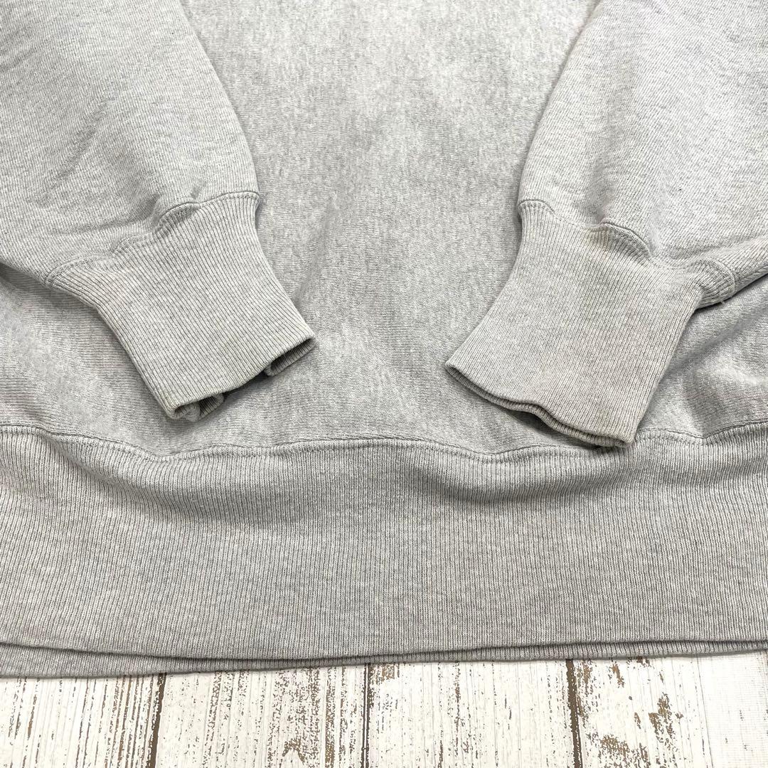 【ブラックワッペン！】チャンピオン　リバースウィーブ　スウェット　トレーナー　黒