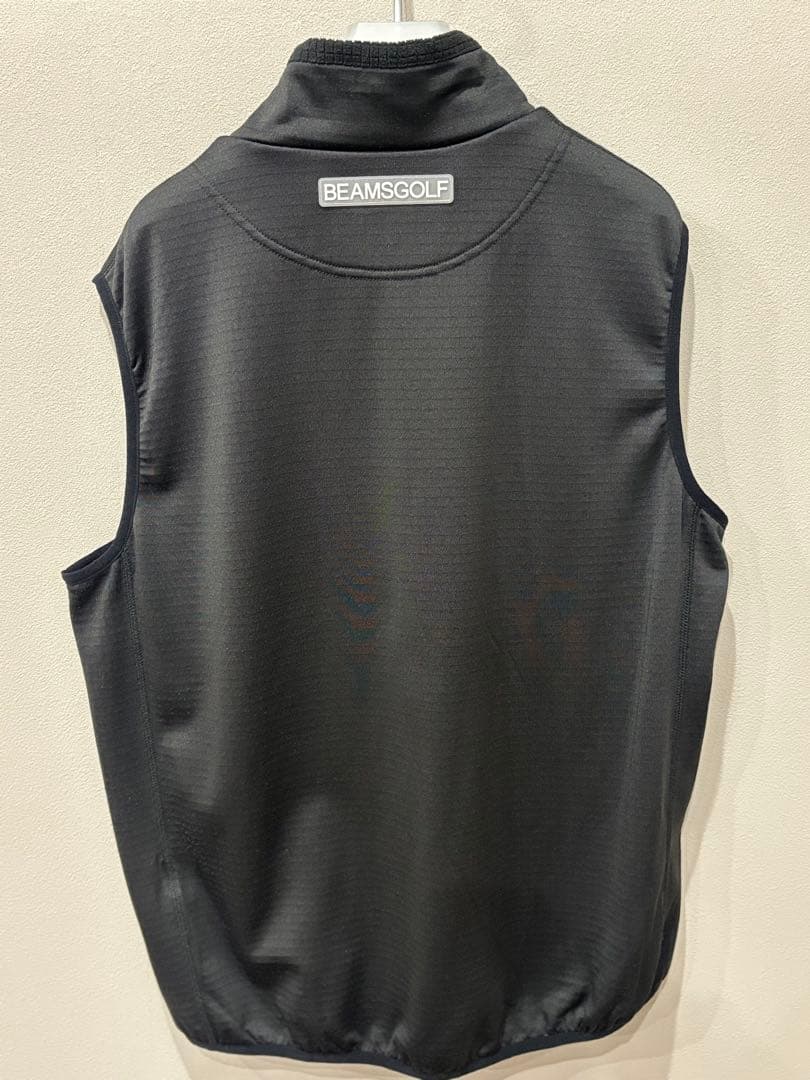 最終値下げ　BEAMS GOLF ブラック ベスト XL
