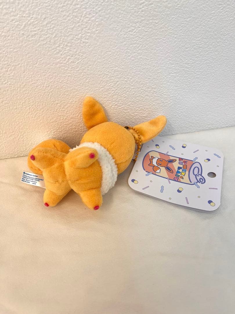 ミックスオレ イーブイ ぬいぐるみ　マスコット　ポケモンセンター限定　紙タグつき