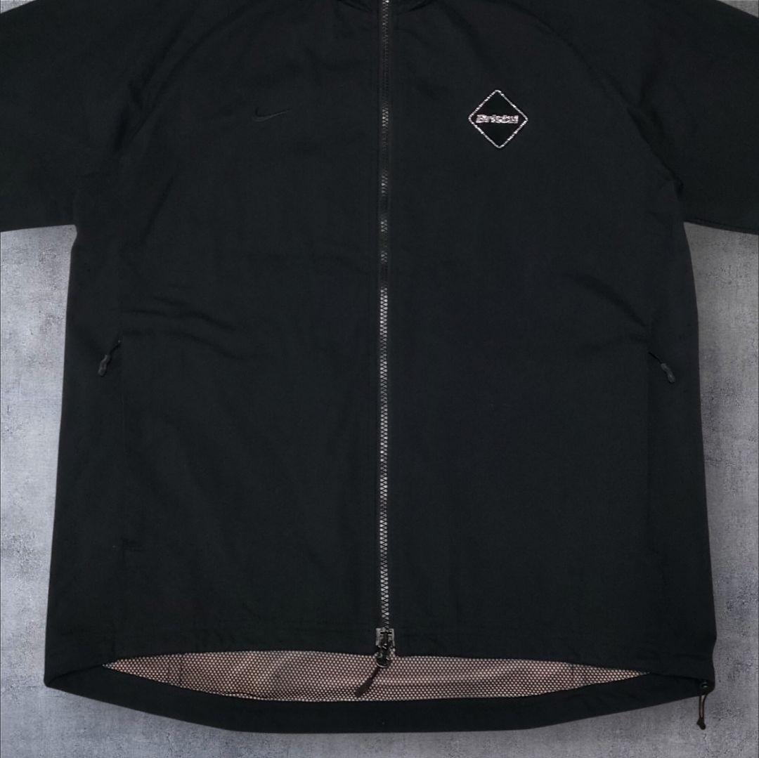 美品 FCRB ブリストル NIKE ナイキ ラインストーン ジャケット 黒 M