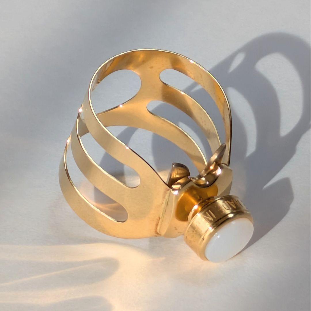 《美品》ウッドストーン アルトサックス リガチャー クラシックモデル GP