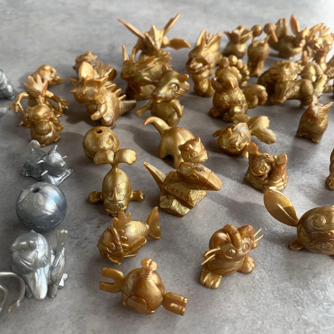 ポケモン フィギュア フルカラーコレクション 金銀 まとめ売り 69個 任天堂