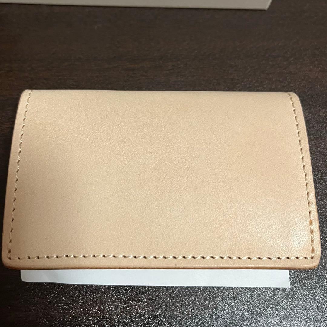 Hender Scheme レザー名刺入れ