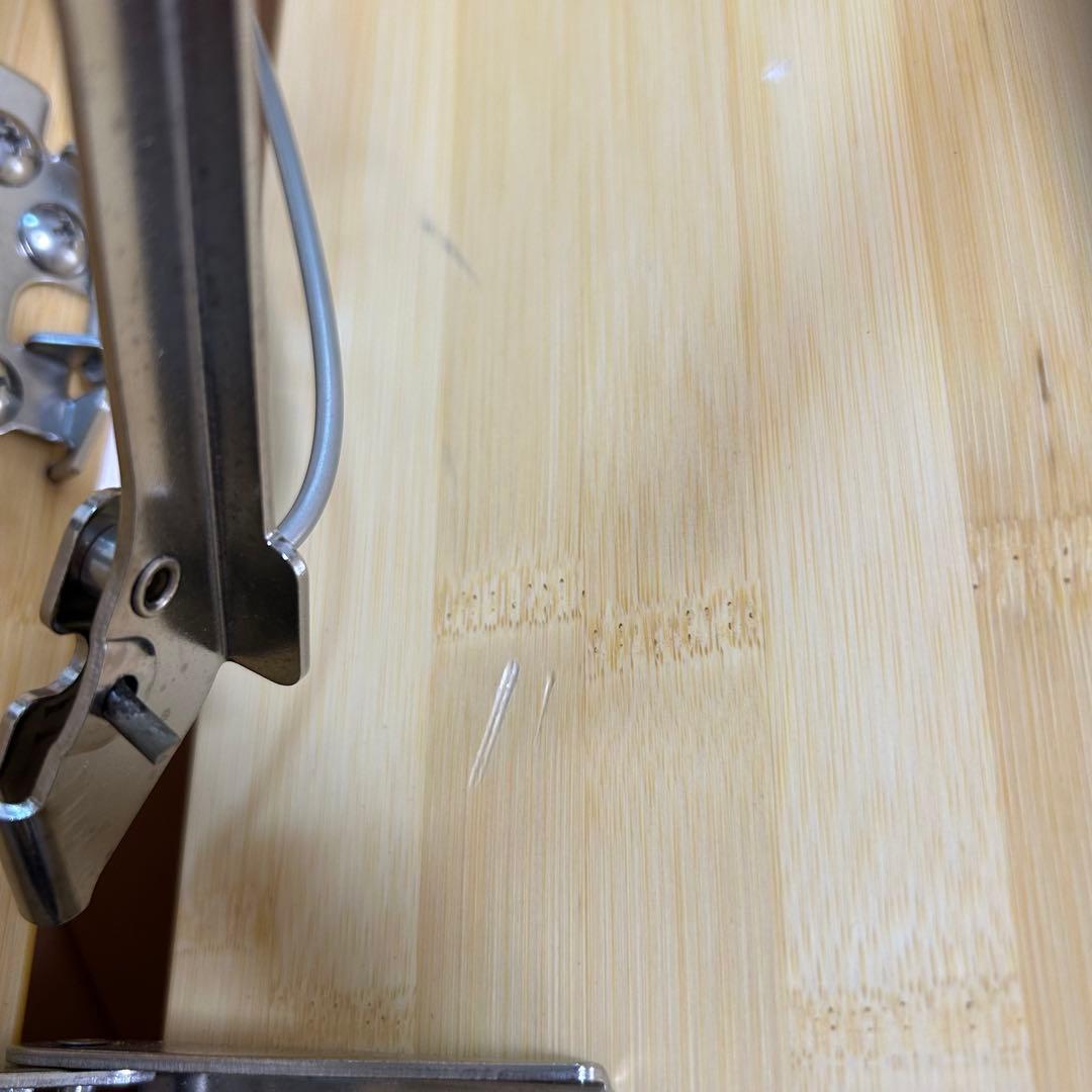 スノーピーク　ワンアクションテーブル竹　LV-100TR カバー付