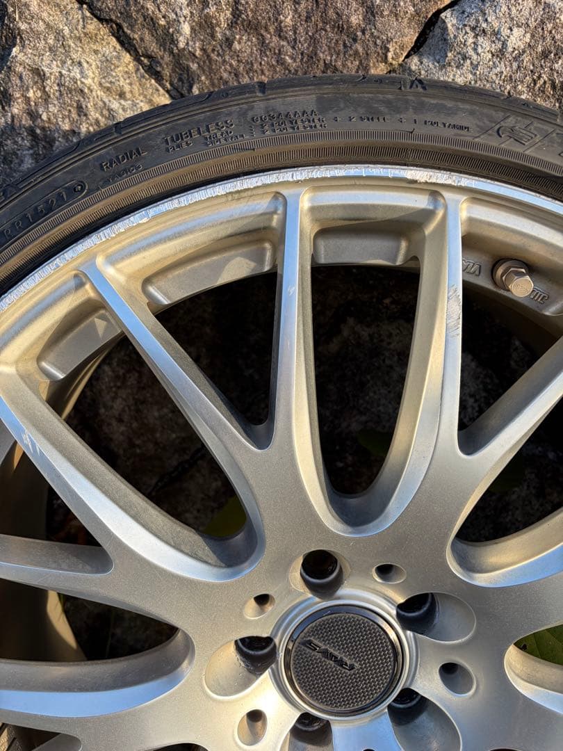 RAYS 19インチ スポークデザイン タイヤホイールセット