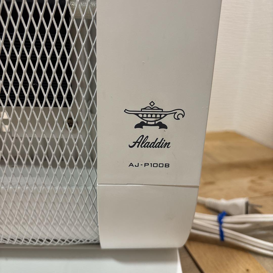 ALADDIN パネルヒーター AJ-P100B ホワイト