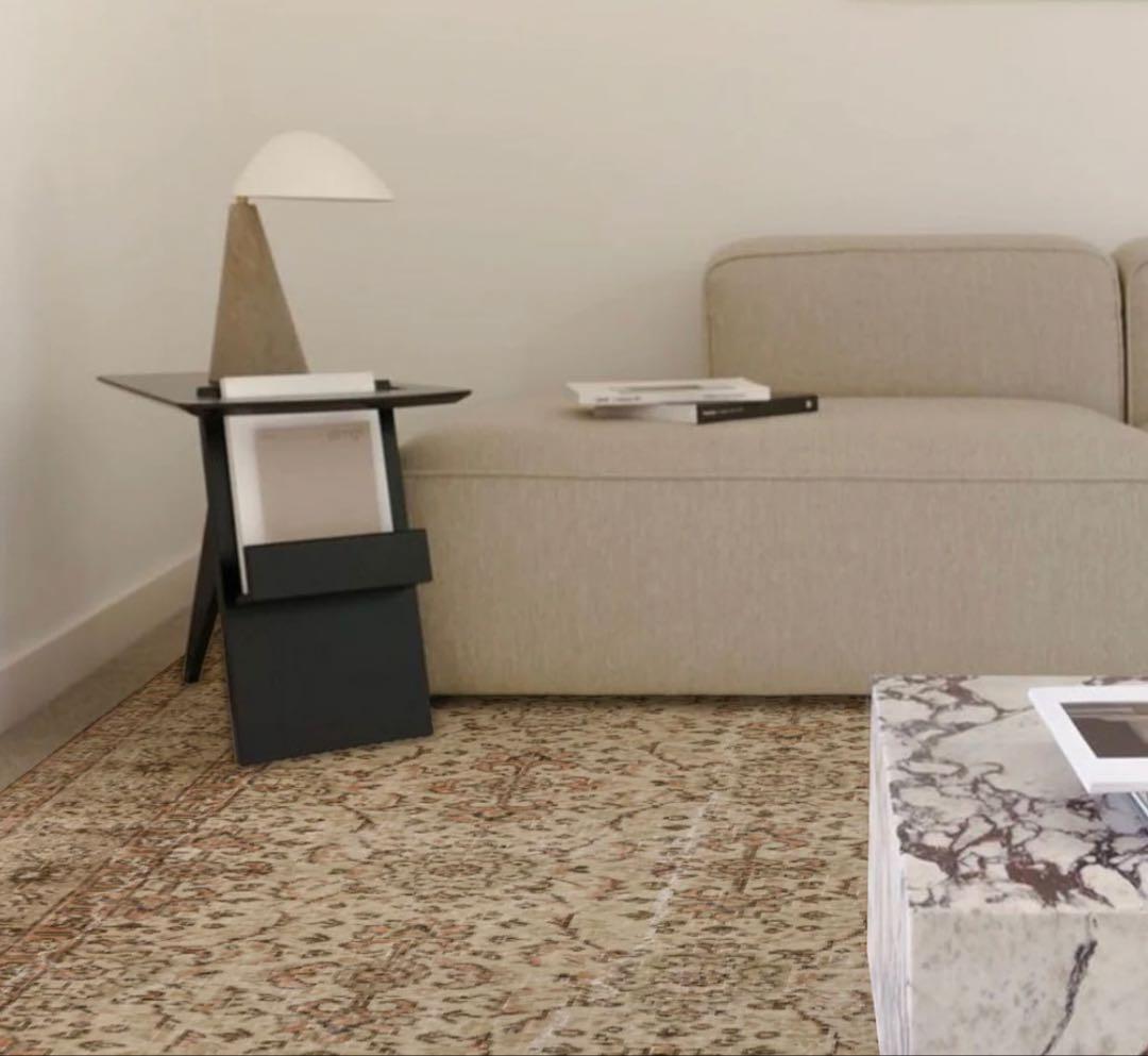 トルコヴィンテージラグ 142 × 254 ベージュ アナトリア地方