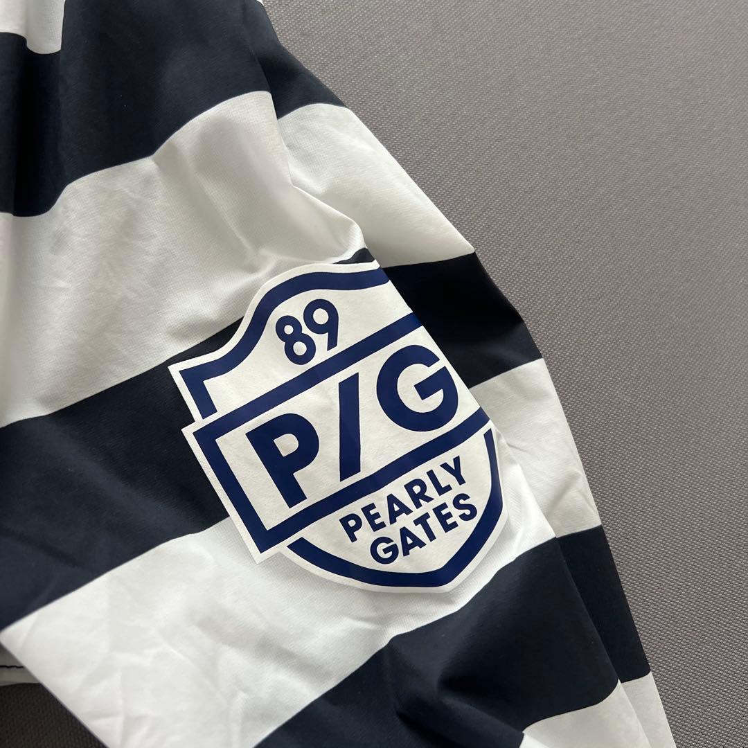 PEARLY GATES パーリーゲイツ　ナイロンジャケット メンズ　ボーダー