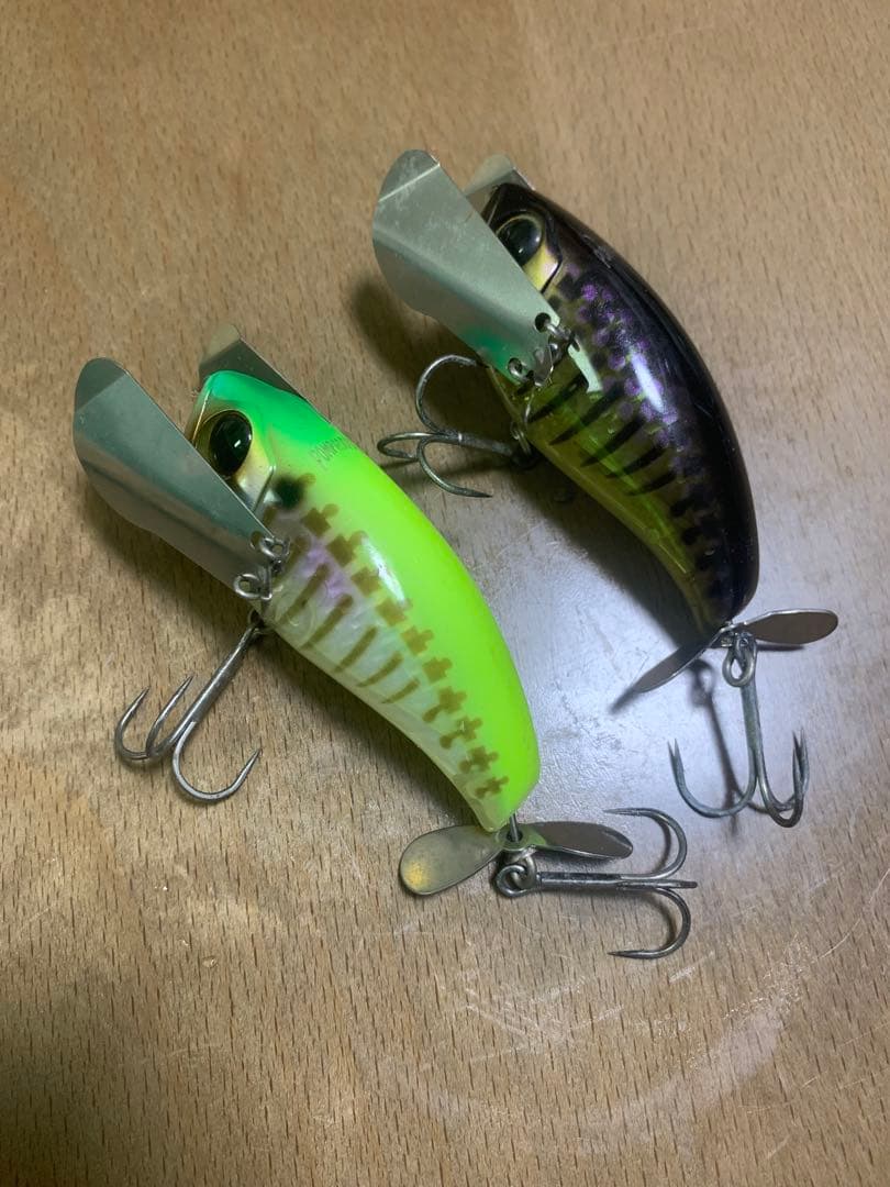 バス釣り引退セット　トップセット　ヤマトクローラー　ポンパドール　羽モノセット