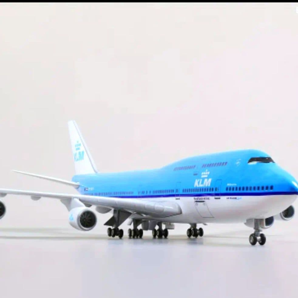 new✨ボーイング747,KLMオランダ／巨大Scaleダイキャスト