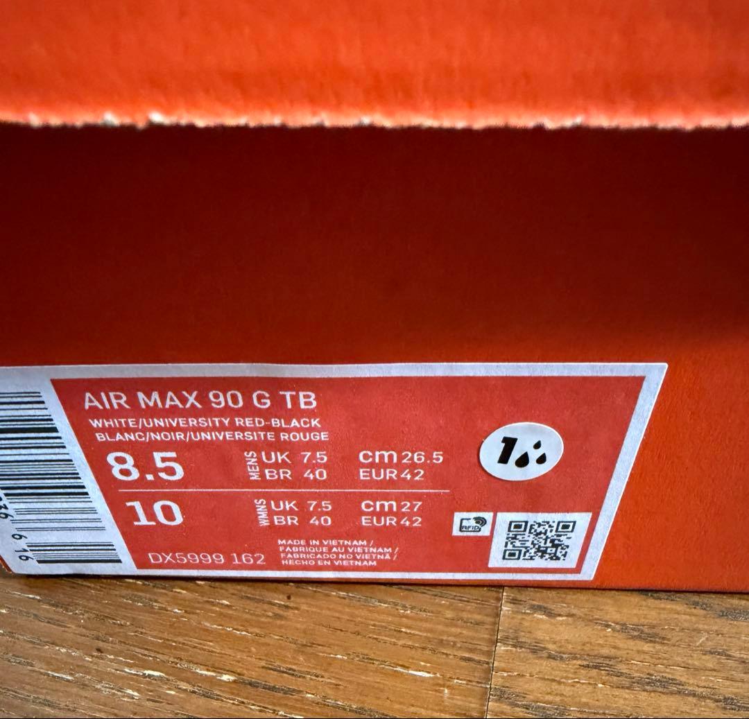 【激レア】Nike Air Max 90G TB ゴルフシューズ26.5cm