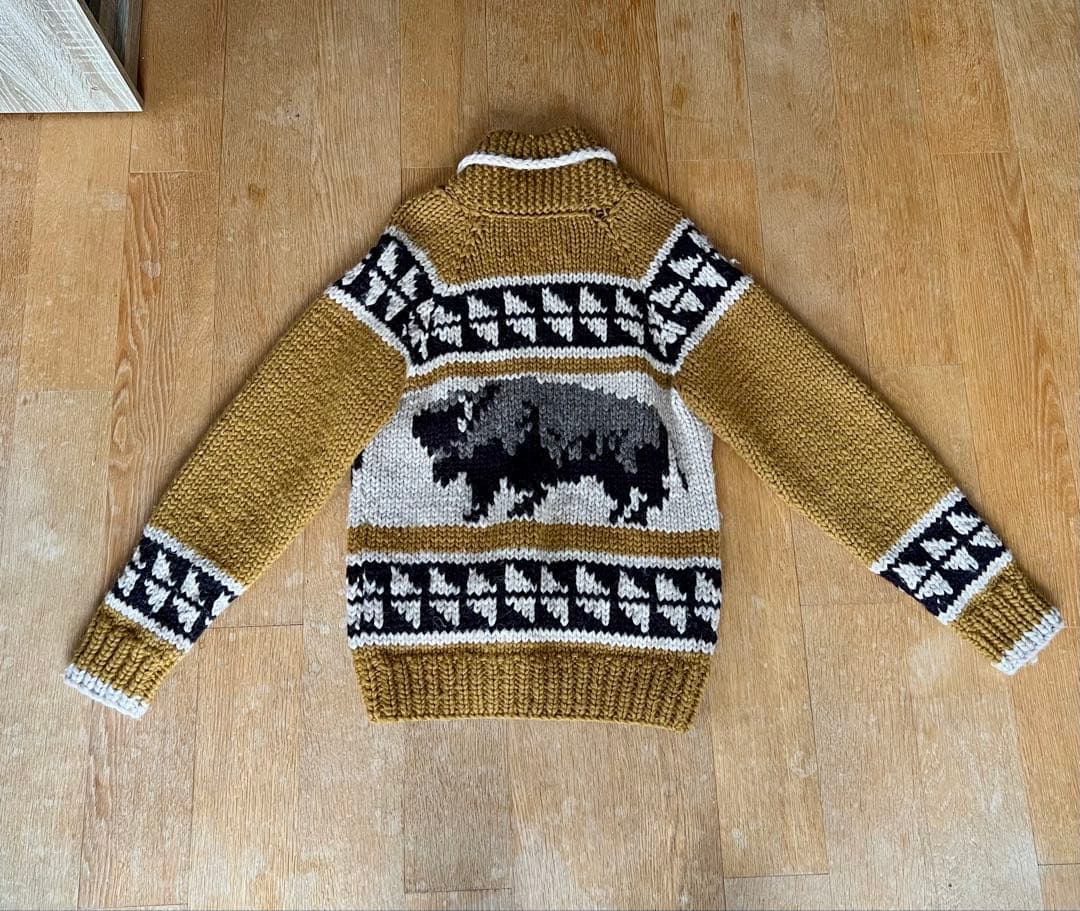 NEIGHBORHOOD × KANATA バッファロー柄 カウチンセーター