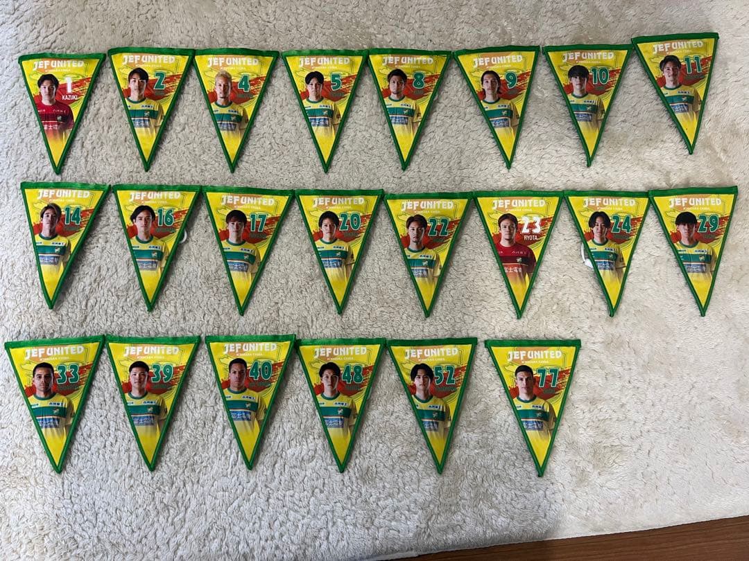 ジェフ千葉 シークレットガーランド 22種類セット