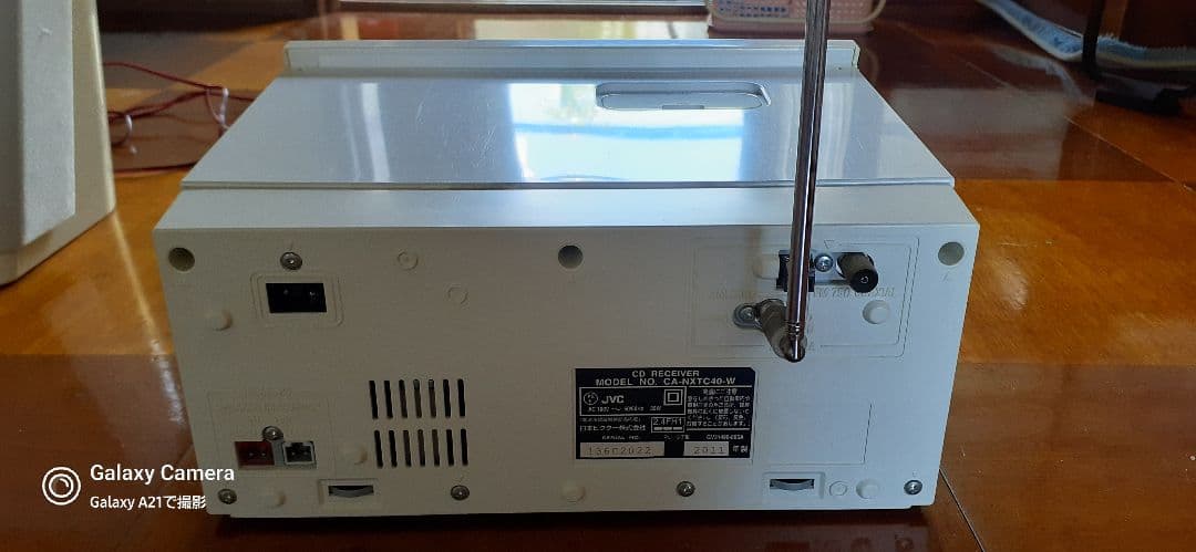 Victor コンパクトコンポーネントシステム　NX-TC40-W