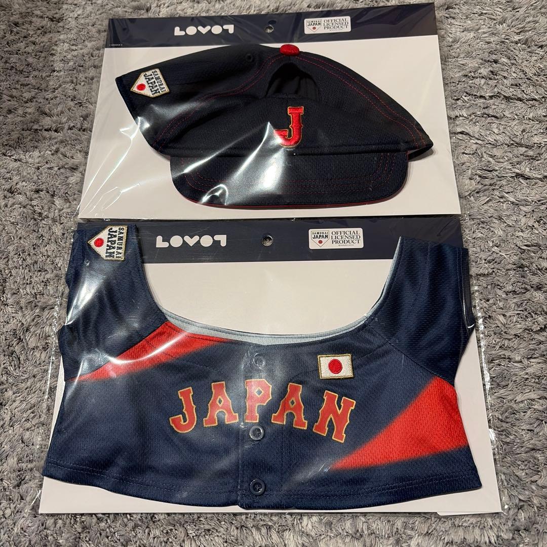 ☆LOVOT☆WBCユニフォーム キャップ セット