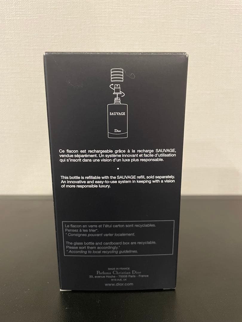 【美品】Diorソバージュ オードパルファン100ml 2025年５月購入