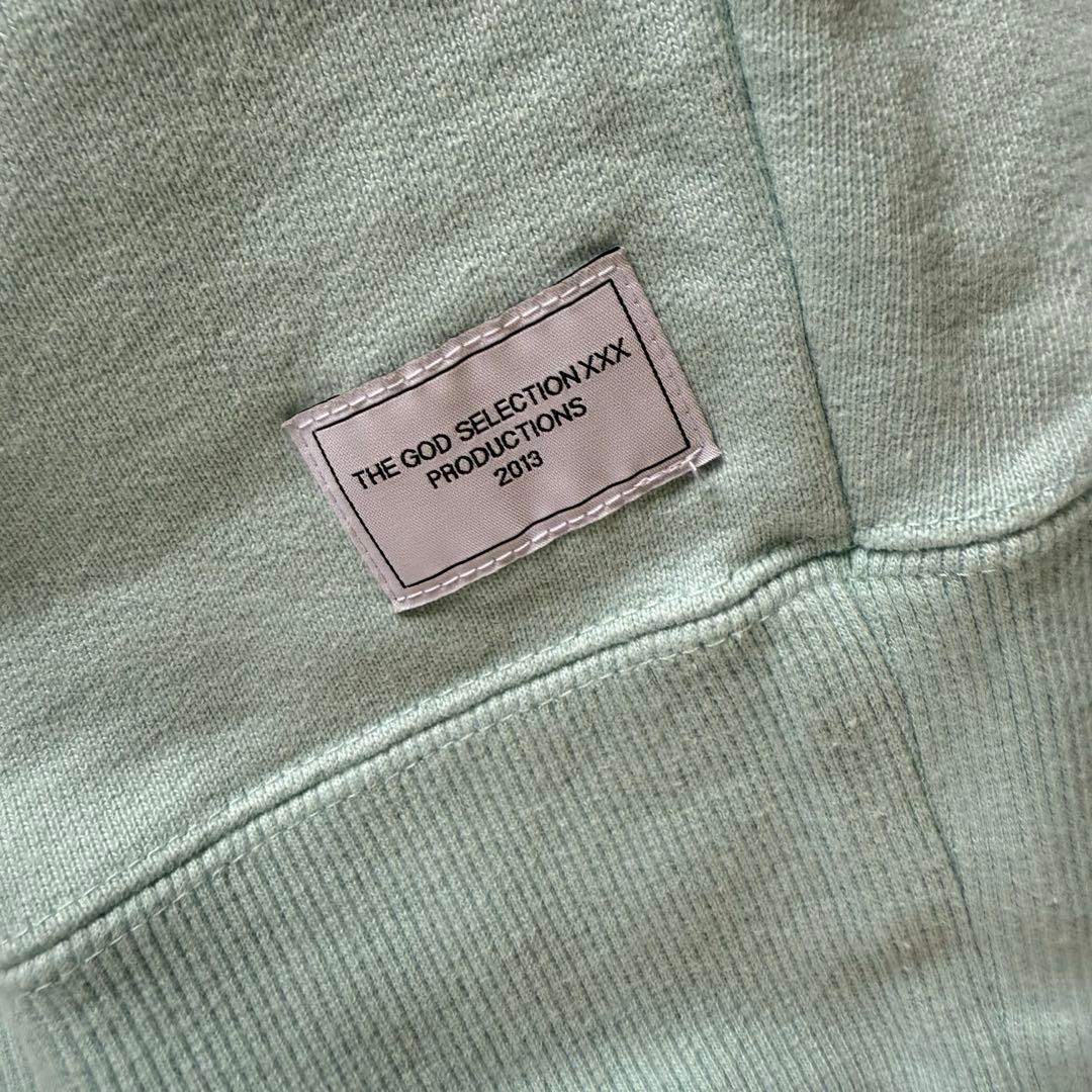 GOD SELECTION XXX クルーネック ティファニーブルー Lサイズ