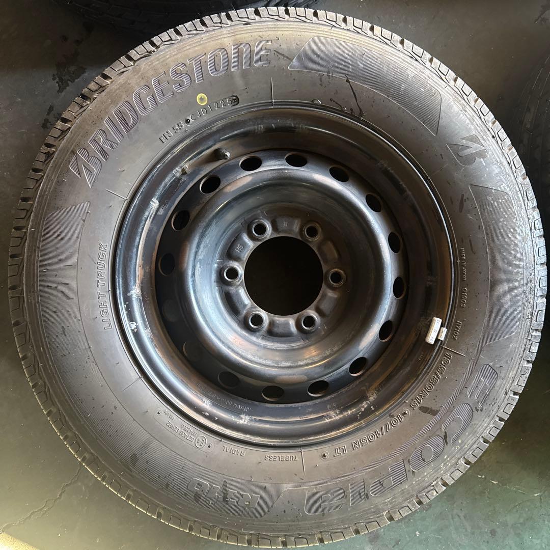 ハイエース　アルミ＆タイヤセット　195 80R 15 107 105N LT