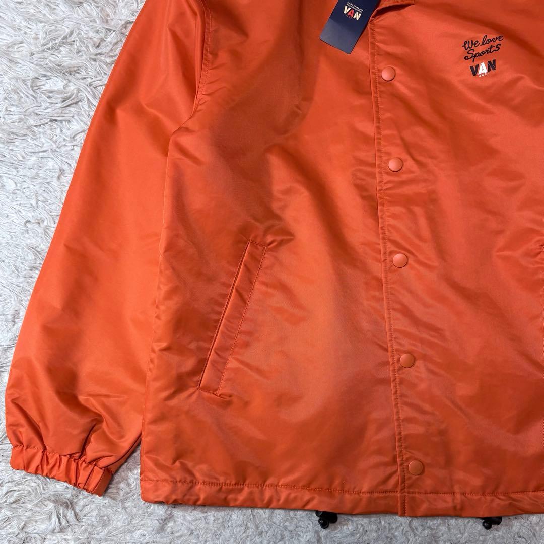【いーけ✨】VANJAC　ナイロンコーチジャケット　バックプリント