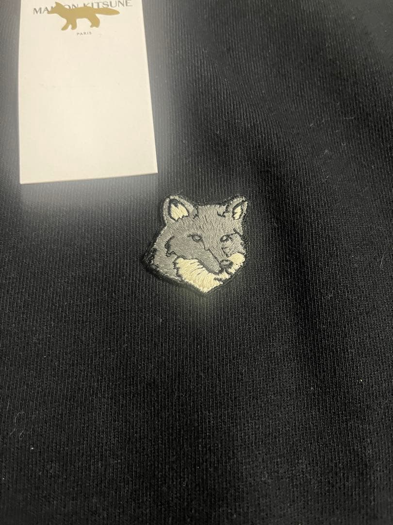 【新品】メゾンキツネ MAISON KITSUNE スウェットトレーナー黒S