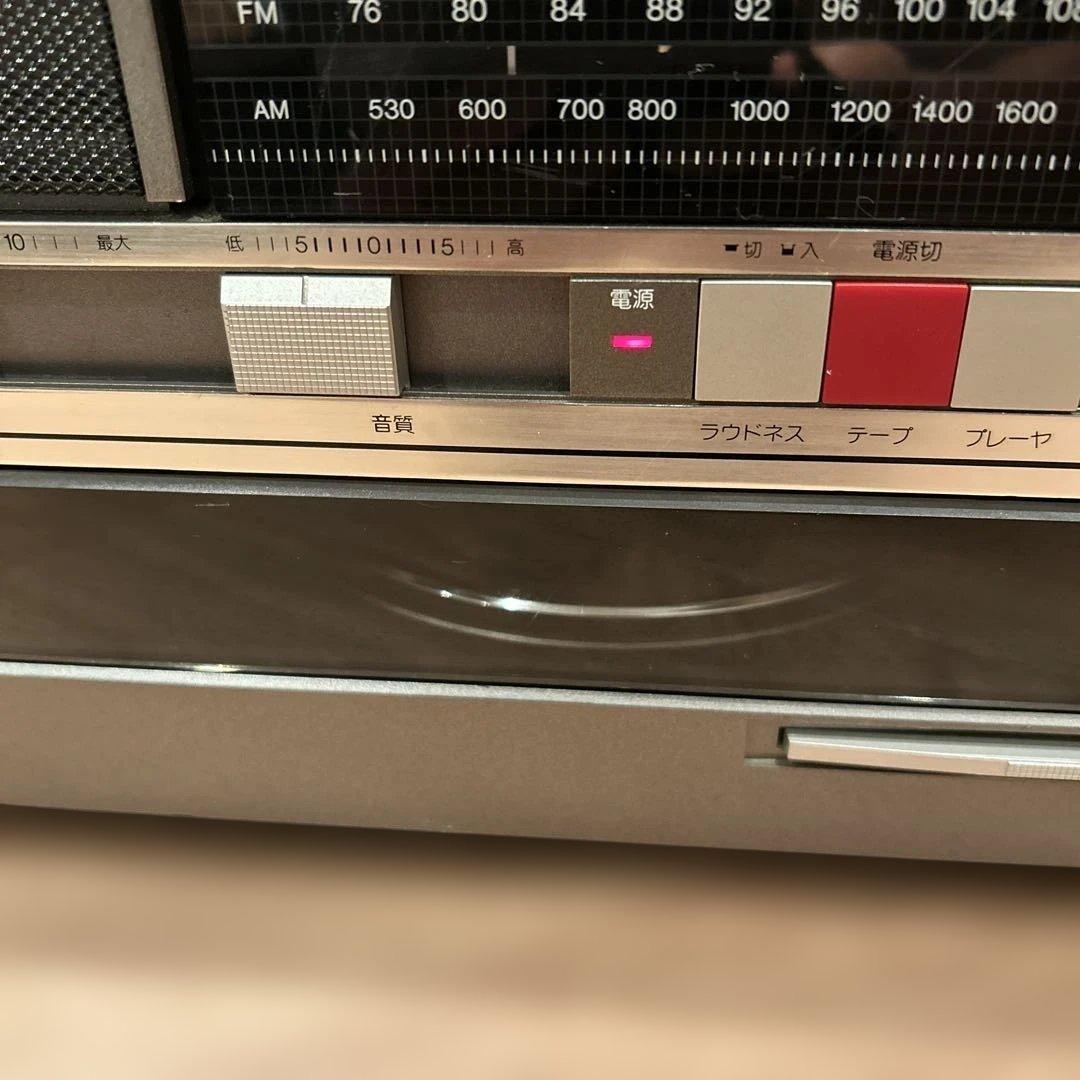 National SG-J500 ラジカセ&レコードプレーヤー