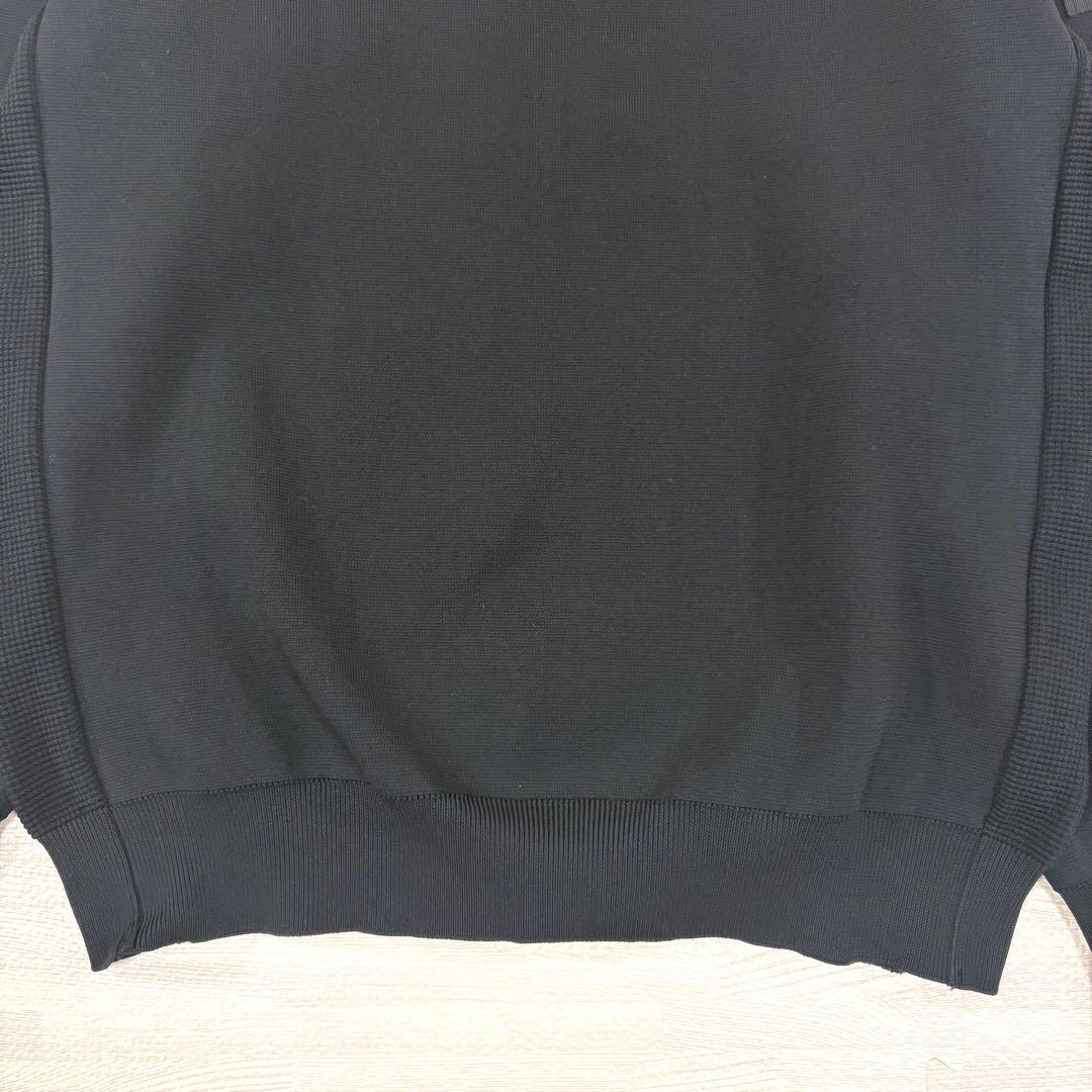 美品＊ブリーフィング　近年モデル　ミラノリブ切替ニット　ブラック　L