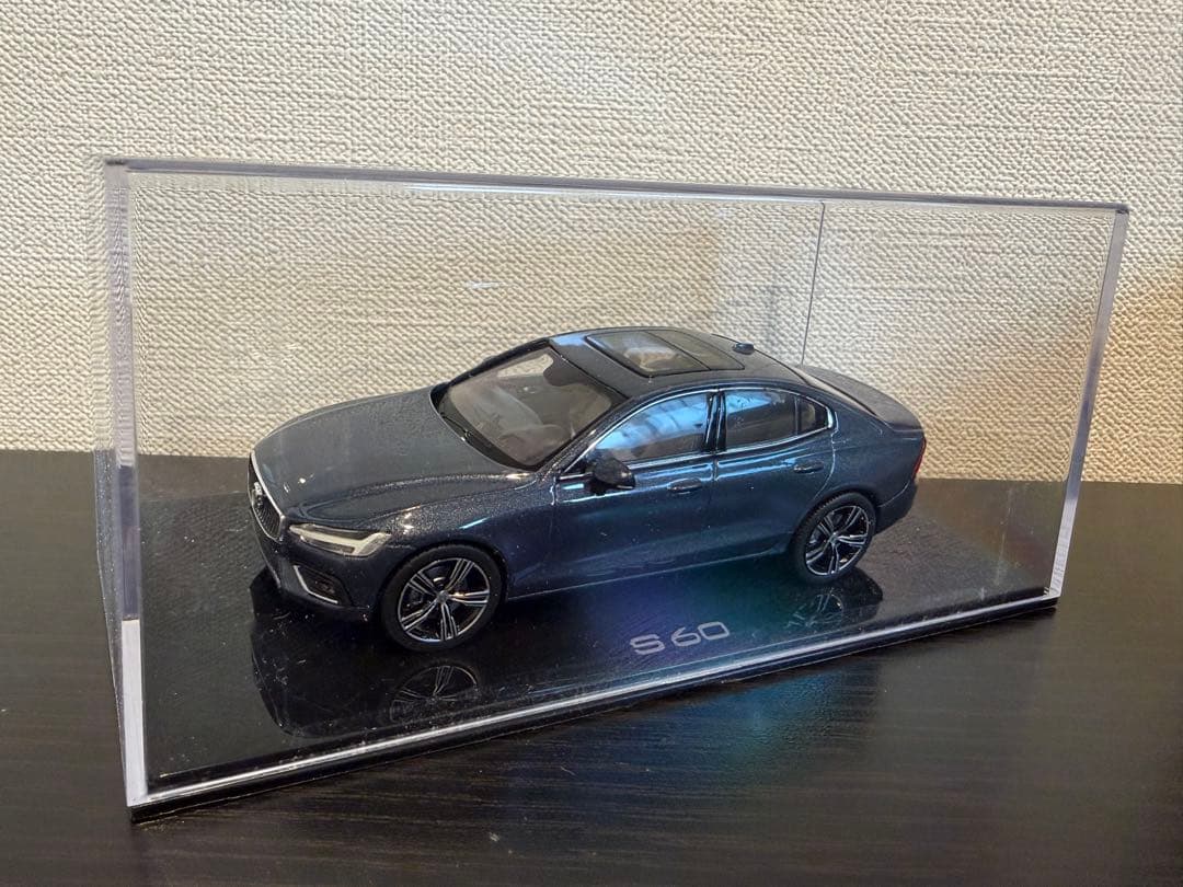 ［ディーラー正規品］ボルボ S60 デニムブルー 1/43模型