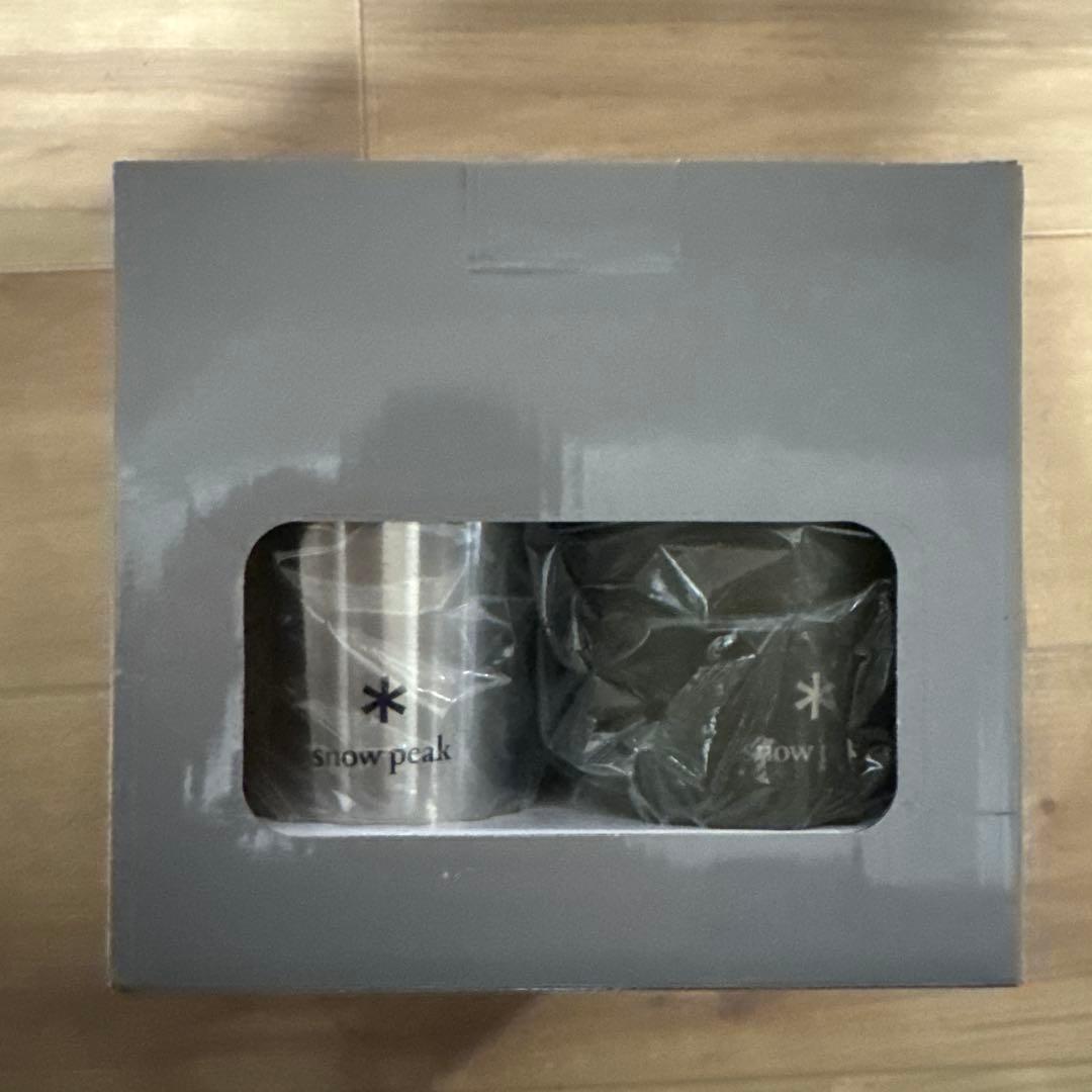 【新品未使用】スノーピーク  peak サーモタンブラー 4色セット
