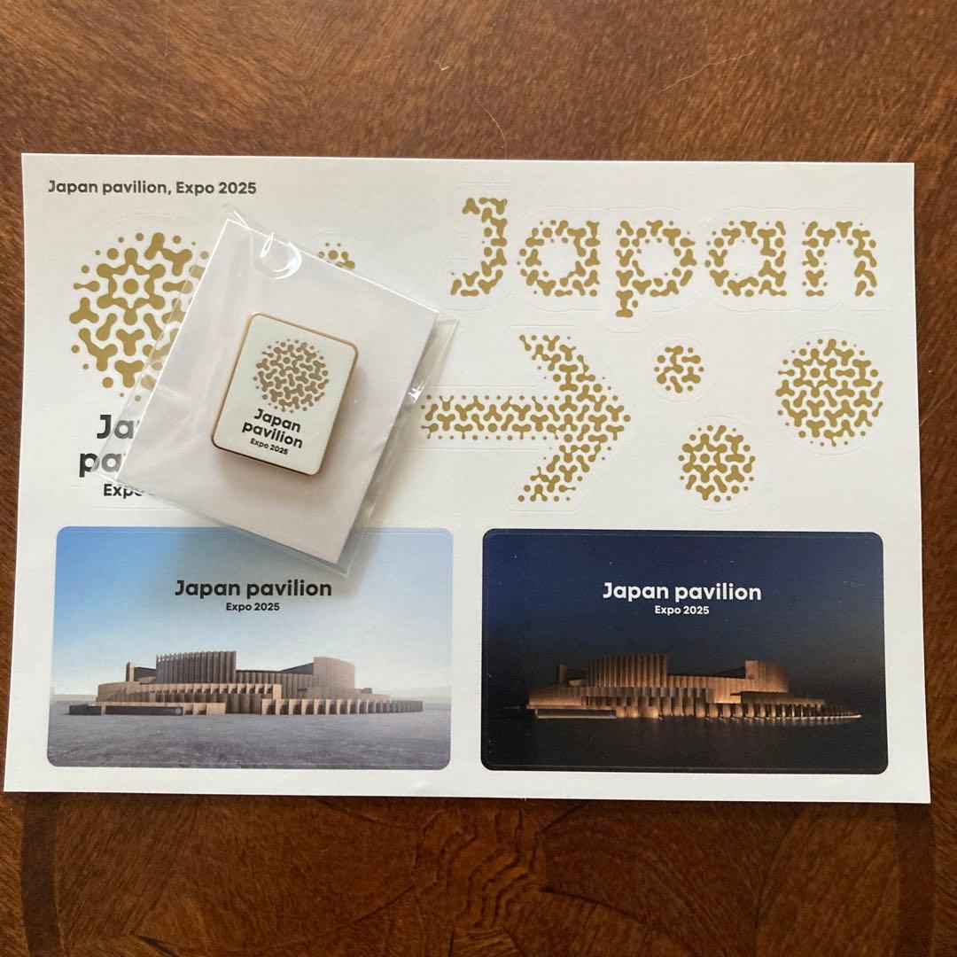 非売品Japan pavilion Expo 2025 ピンバッジ　オマケ付き
