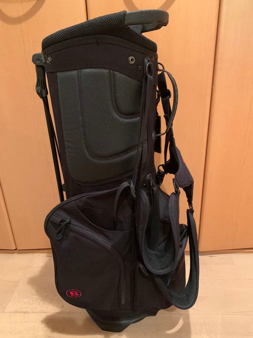 BRIEFING スタンド付きゴルフバッグ ブラック